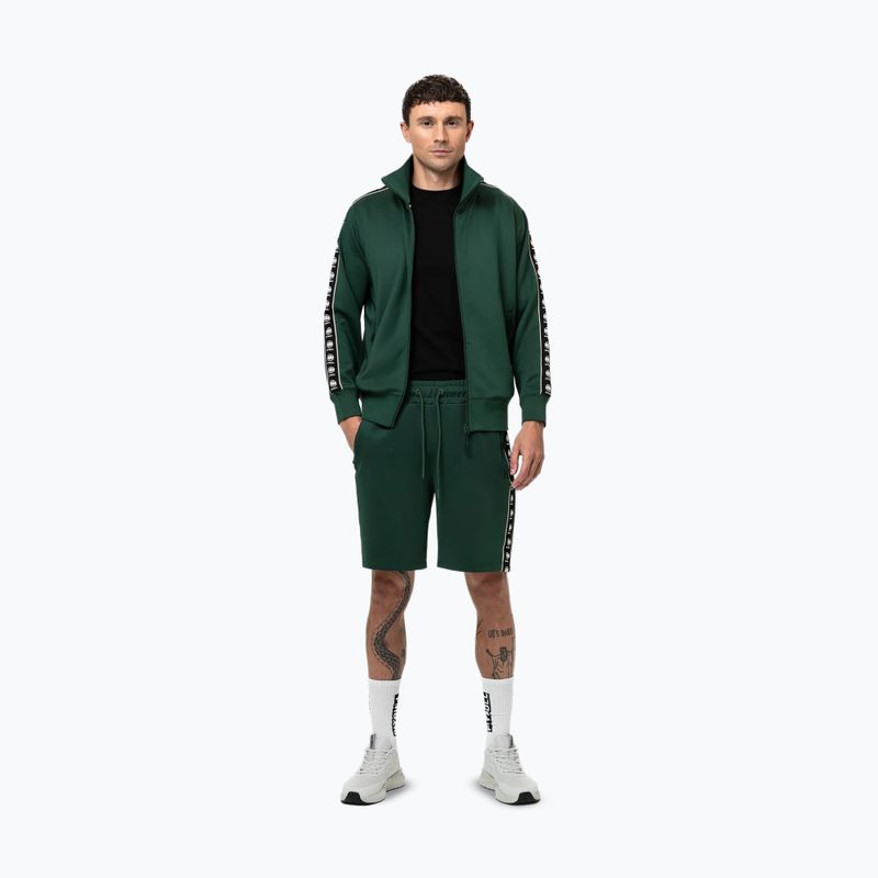 Pánská mikina  Pitbull Track Jacket Powers bottle green 7