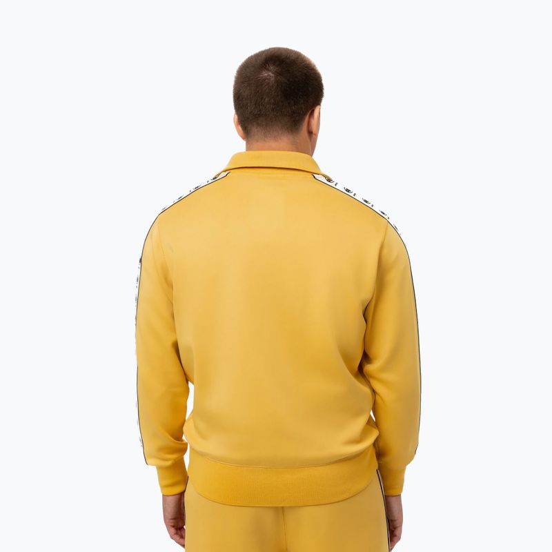 Pánská mikina Pitbull Track Jacket Powers pale yellow 3