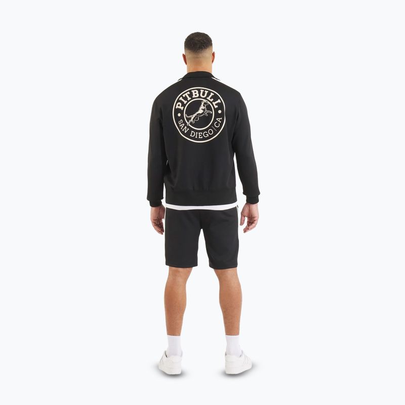 Pánská mikina  Pitbull Track Jacket San Diego black 3