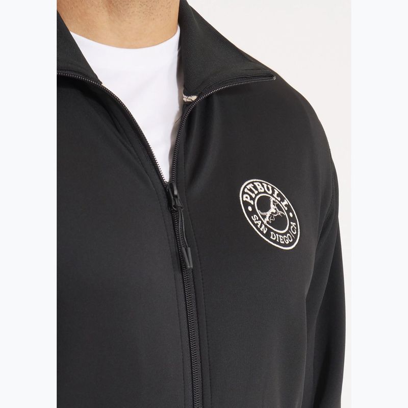 Pánská mikina  Pitbull Track Jacket San Diego black 5
