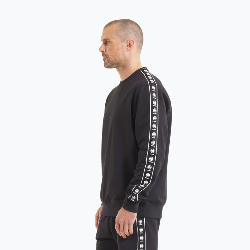 Pánská mikina  Pitbull Tape Nugget Crewneck Sweatshirt black 4