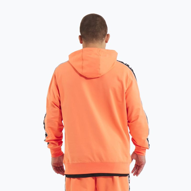 Pánská mikina  Pitbull Tape Nugget Hooded Sweatshirt bright salmon 3