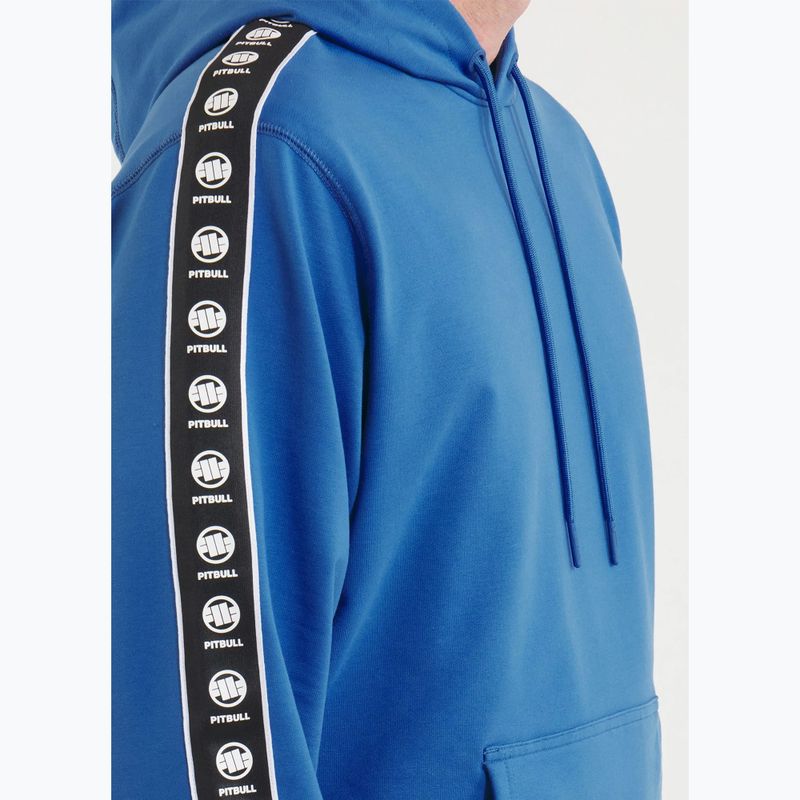 Pánská mikina  Pitbull Tape Nugget Hooded Sweatshirt electric blue 4