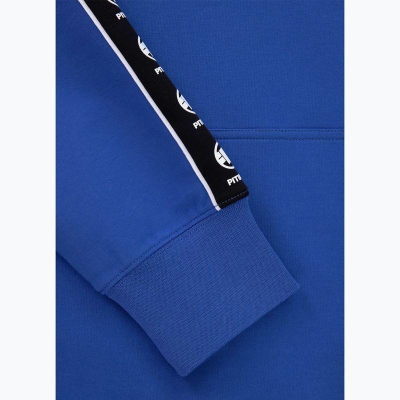 Pánská mikina  Pitbull Tape Nugget Hooded Sweatshirt electric blue 10