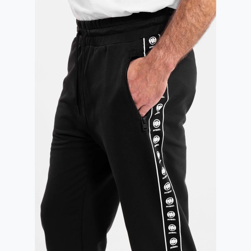 Pánské tepláky Pitbull Tape Nugget Jogging black 4