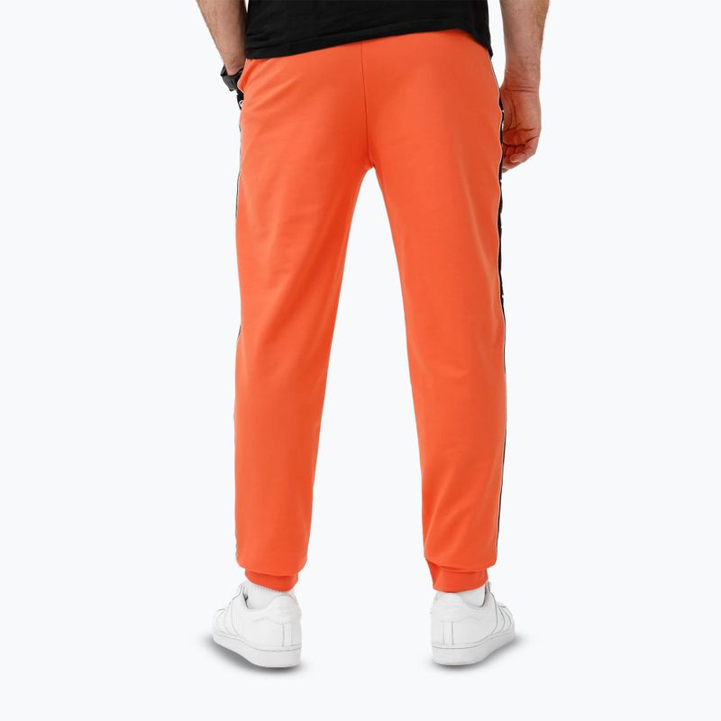 Pánské tepláky Pitbull Tape Nugget Jogging bright salmon 2