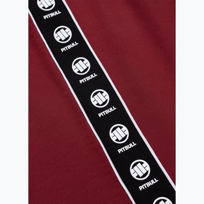 Pánské tepláky Pitbull Tape Nugget Jogging burgundy 9