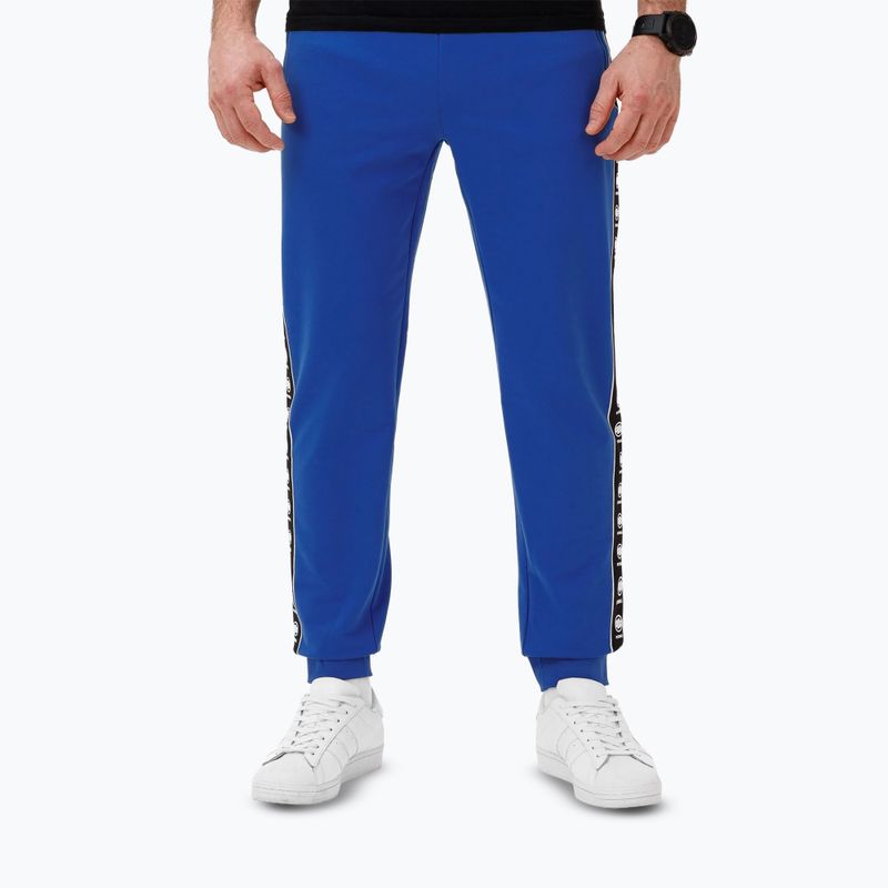 Pánské tepláky Pitbull Tape Nugget Jogging electric blue 3