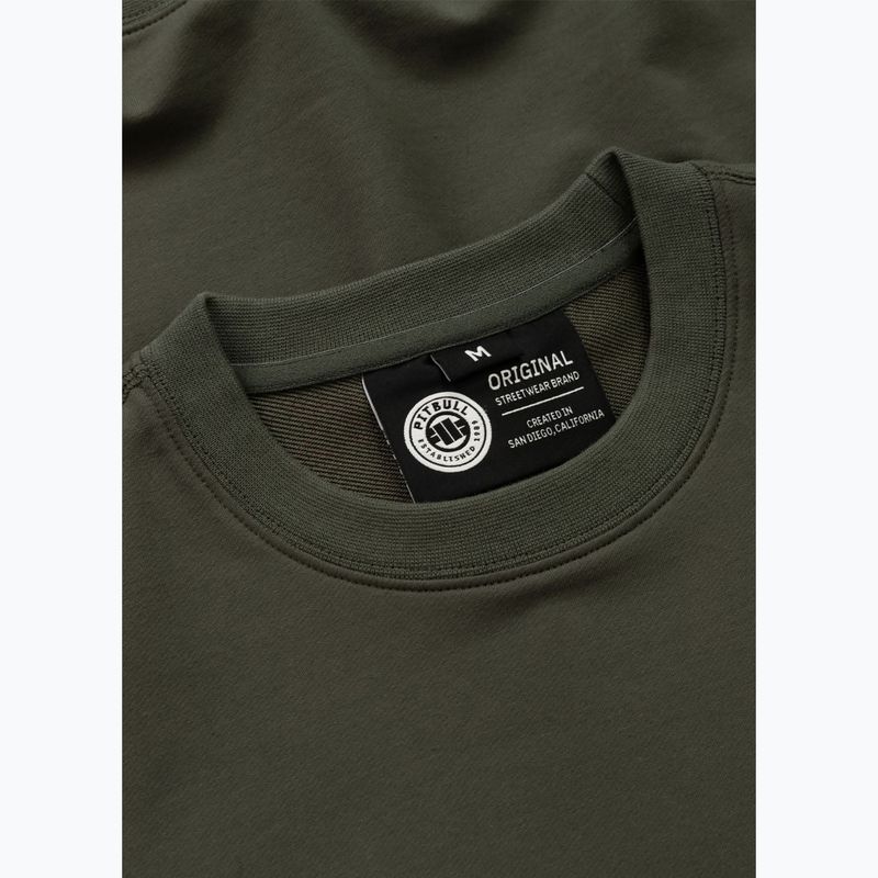 Pánská mikina  Pitbull Para Bellum Crewneck Sweatshirt old green 3