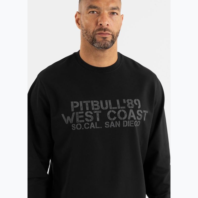 Pánská mikina Pitbull Driving Crewneck Sweatshirt black 4