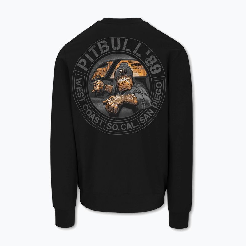 Pánská mikina Pitbull Driving Crewneck Sweatshirt black 6