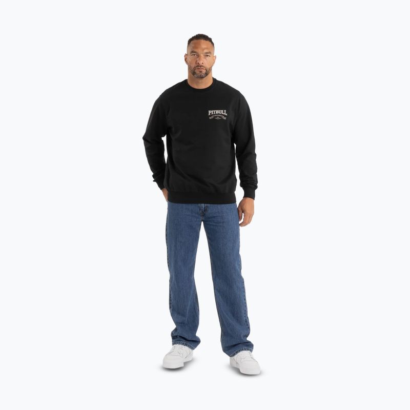 Pánská mikina  Pitbull Troublemaker Crewneck Sweatshirt black 2