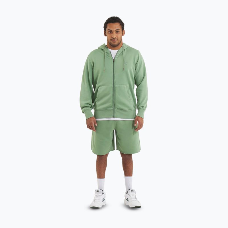 Pánská mikina Pitbull Lancaster 2 Hooded Zip Sweatshirt washed green 2