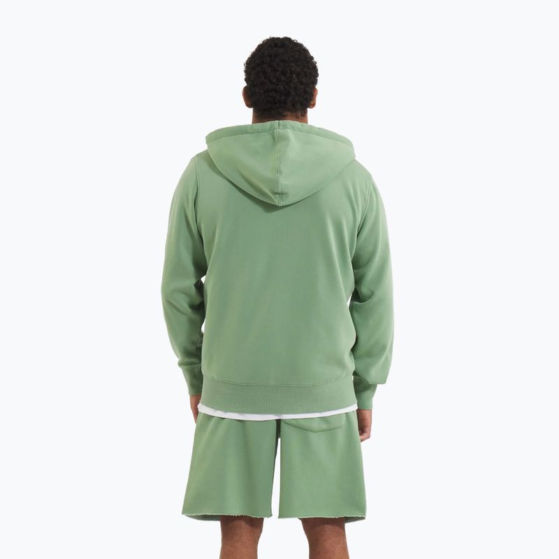 Pánská mikina Pitbull Lancaster 2 Hooded Zip Sweatshirt washed green 3