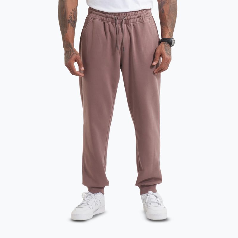 Pánské tepláky Pitbull Lancaster 2 washed burgundy