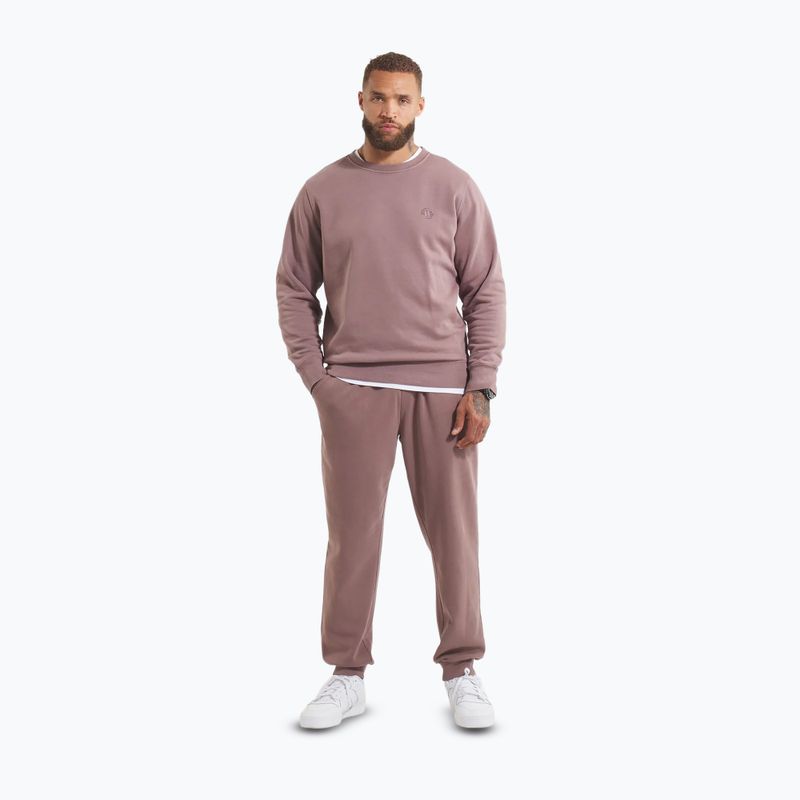 Pánské tepláky Pitbull Lancaster 2 washed burgundy 2
