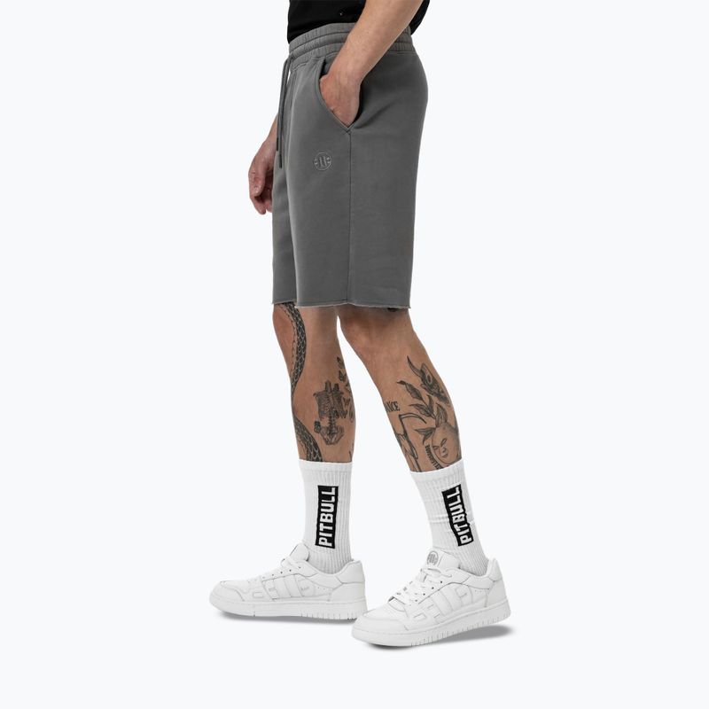 Pánské šortky Pitbull Lancaster 2 wyshed grey 4