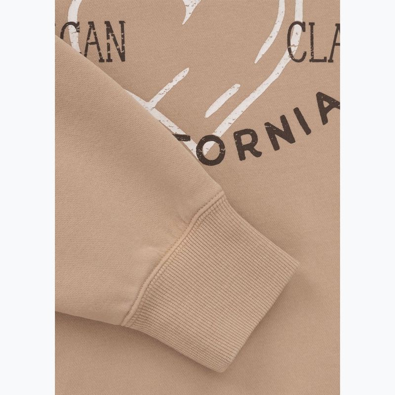 Dámská mikina Pitbull Manzanita Heart Crewneck Sweatshirt sand 8