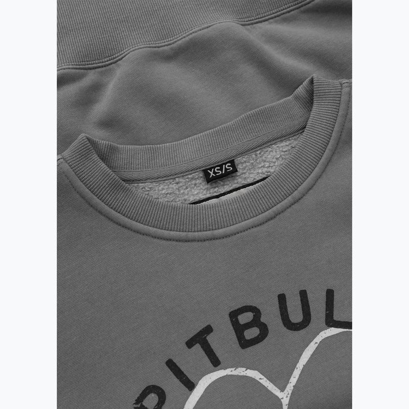 Dámská mikina Pitbull Manzanita Heart Crewneck Sweatshirt washed grey 6