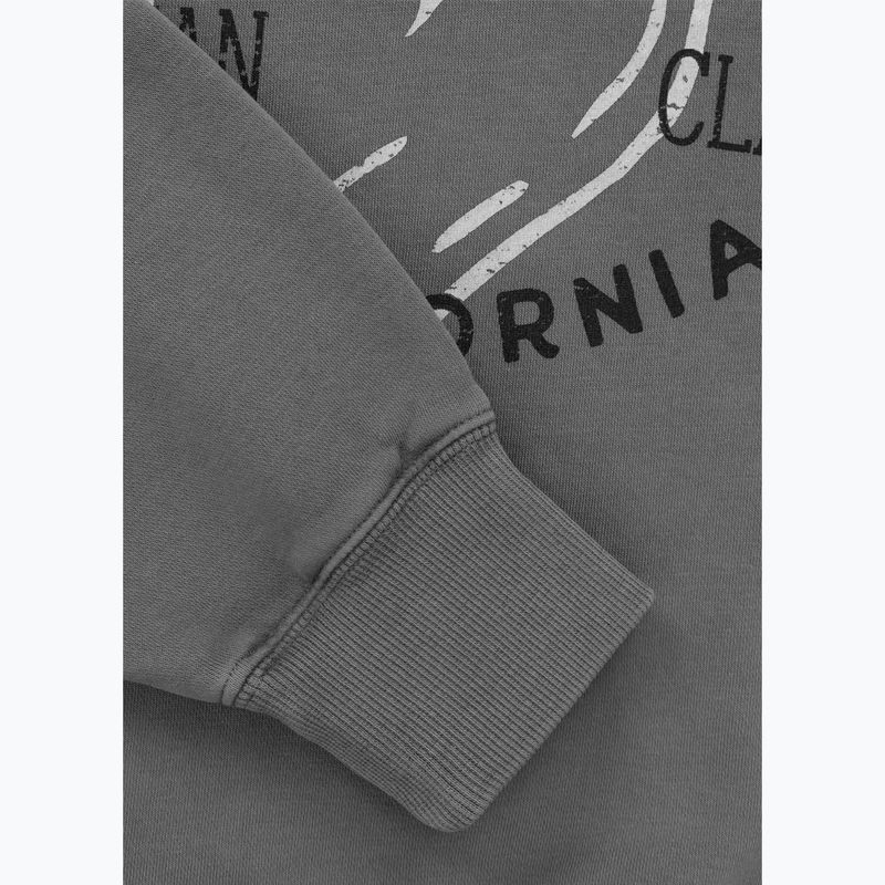 Dámská mikina Pitbull Manzanita Heart Crewneck Sweatshirt washed grey 8