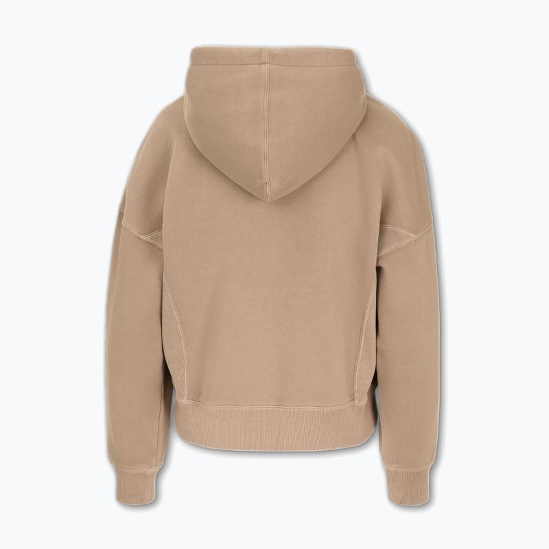 Dámská mikina Pitbull Manzanita Heart Hooded Zip Sweatshirt sand 4