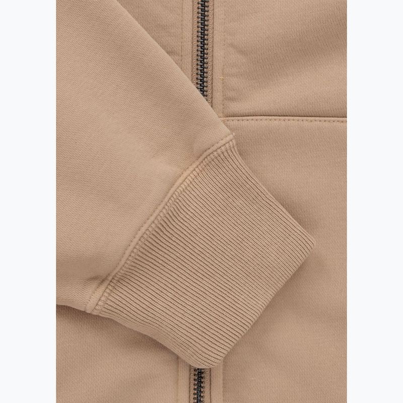 Dámská mikina Pitbull Manzanita Heart Hooded Zip Sweatshirt sand 7
