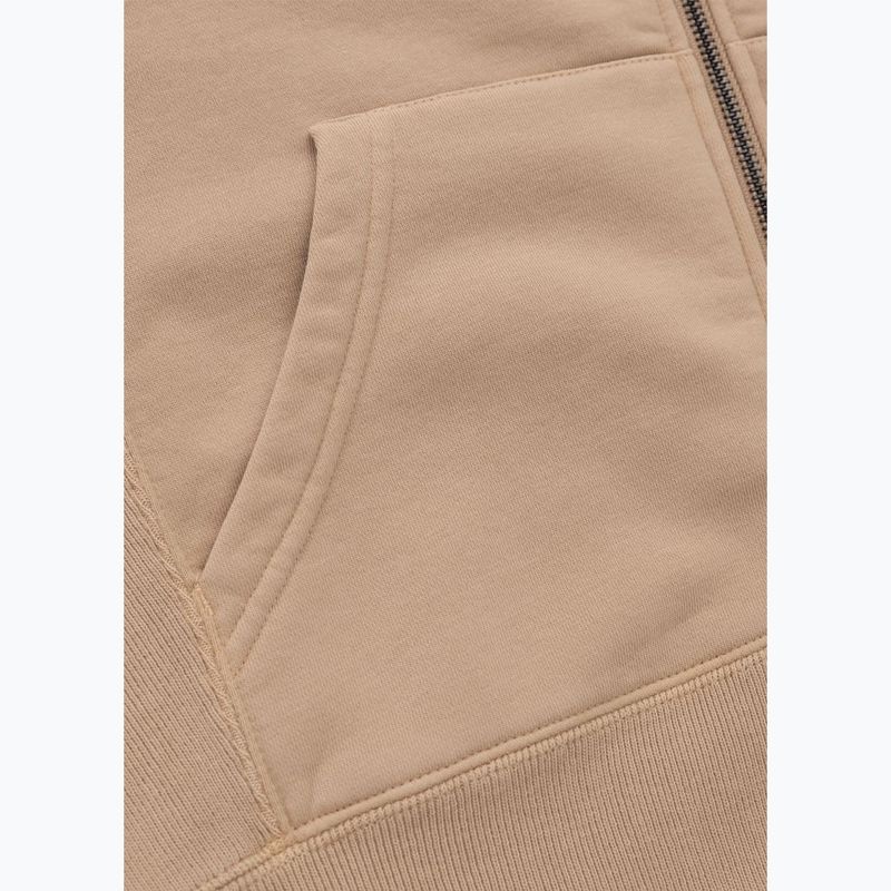 Dámská mikina Pitbull Manzanita Heart Hooded Zip Sweatshirt sand 8