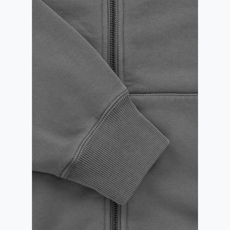 Dámská mikina Pitbull Manzanita Heart Hooded Zip Sweatshirt washed grey 9