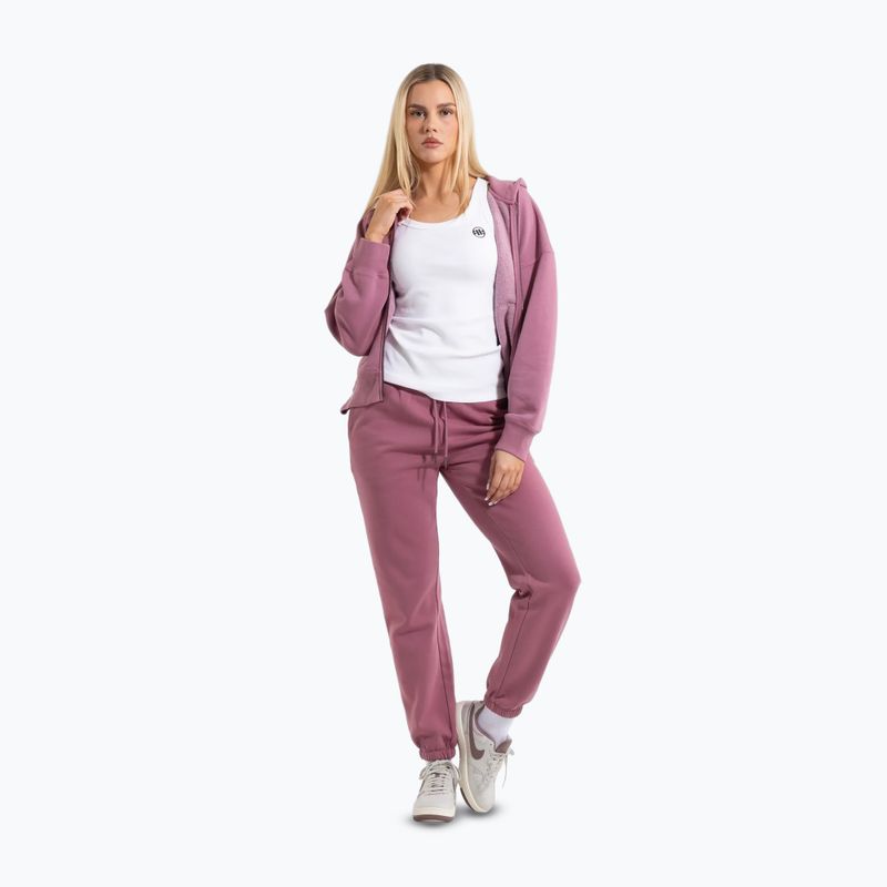 Dámská mikina Pitbull Manzanita Heart Hooded Zip Sweatshirt pink 2