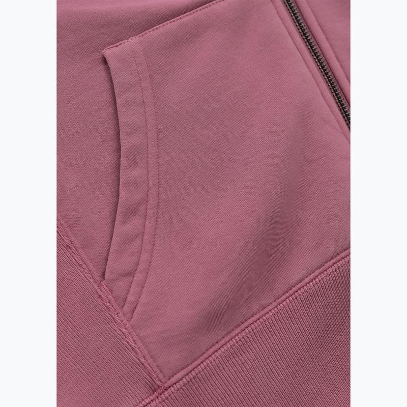 Dámská mikina Pitbull Manzanita Heart Hooded Zip Sweatshirt pink 11