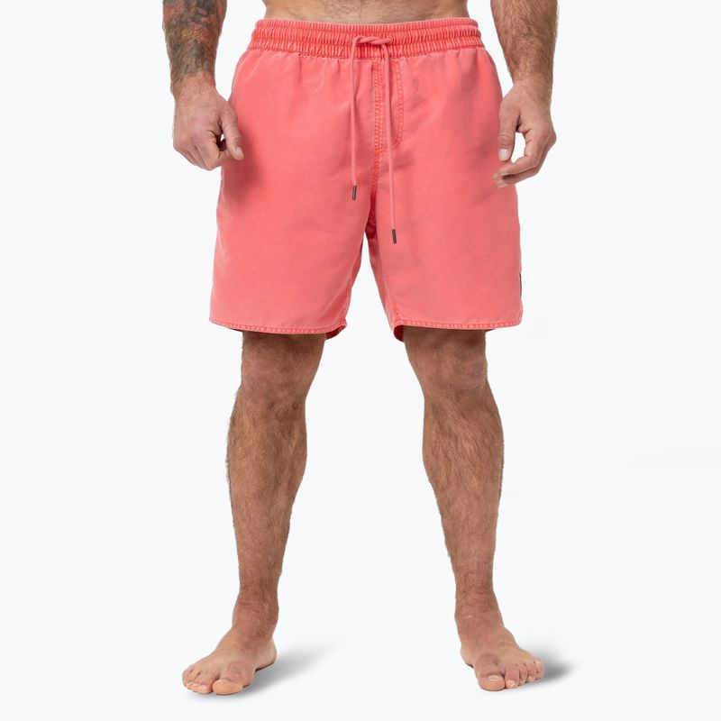 Pánské plavecké šortky Pitbull Balfour flame red