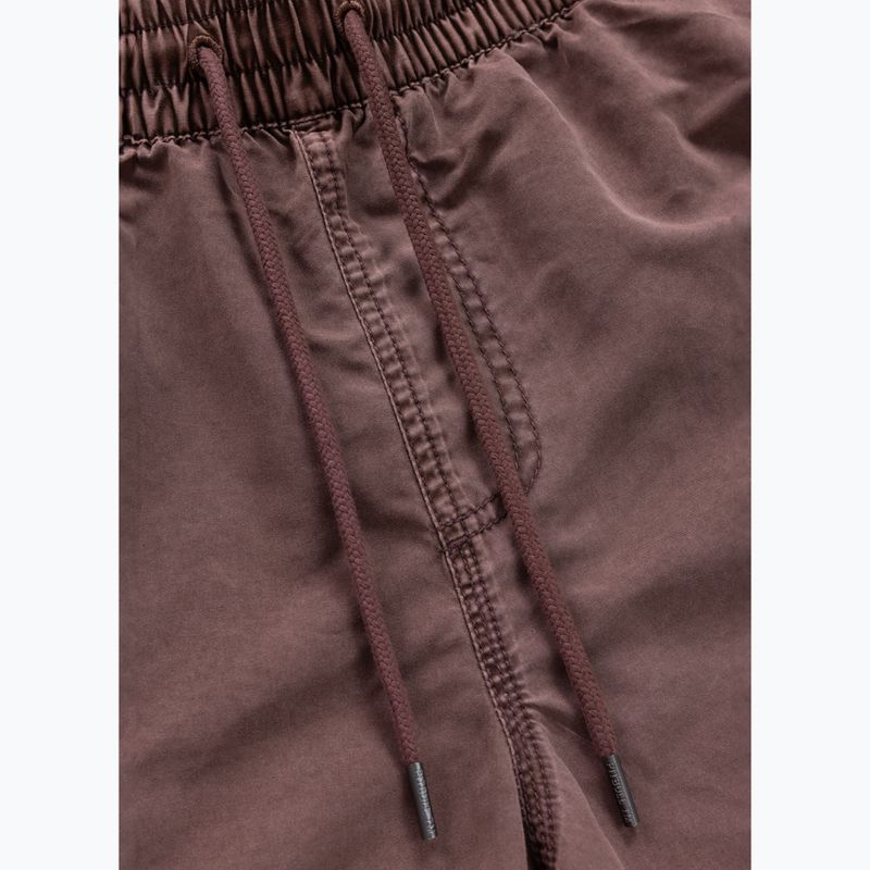 Pánské plavecké šortky Pitbull Balfour dusty burgundy 4