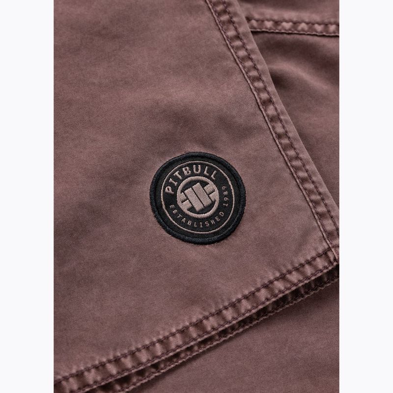 Pánské plavecké šortky Pitbull Balfour dusty burgundy 6