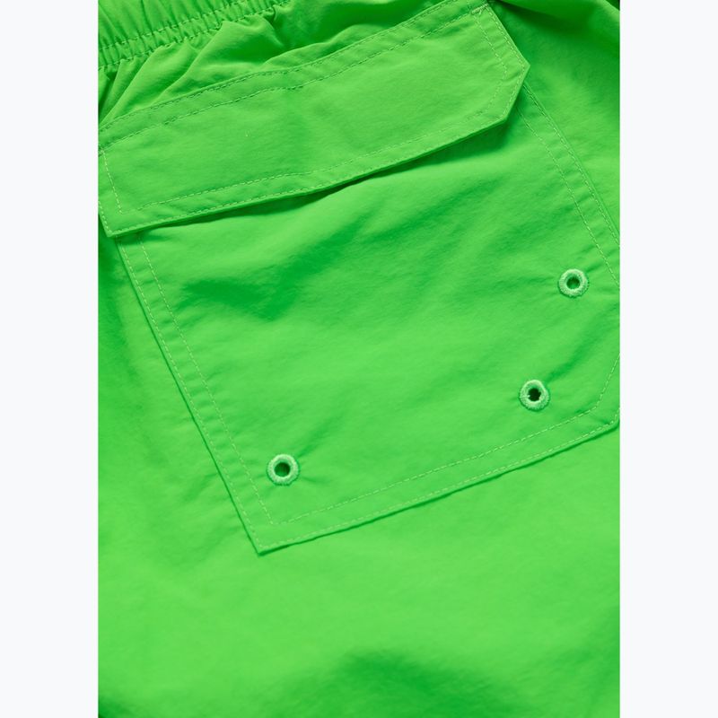 Pánské plavecké šortky Pitbull Crownhill fluo green 5