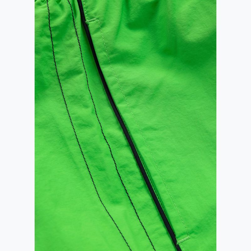 Pánské plavecké šortky Pitbull Crownhill fluo green 6