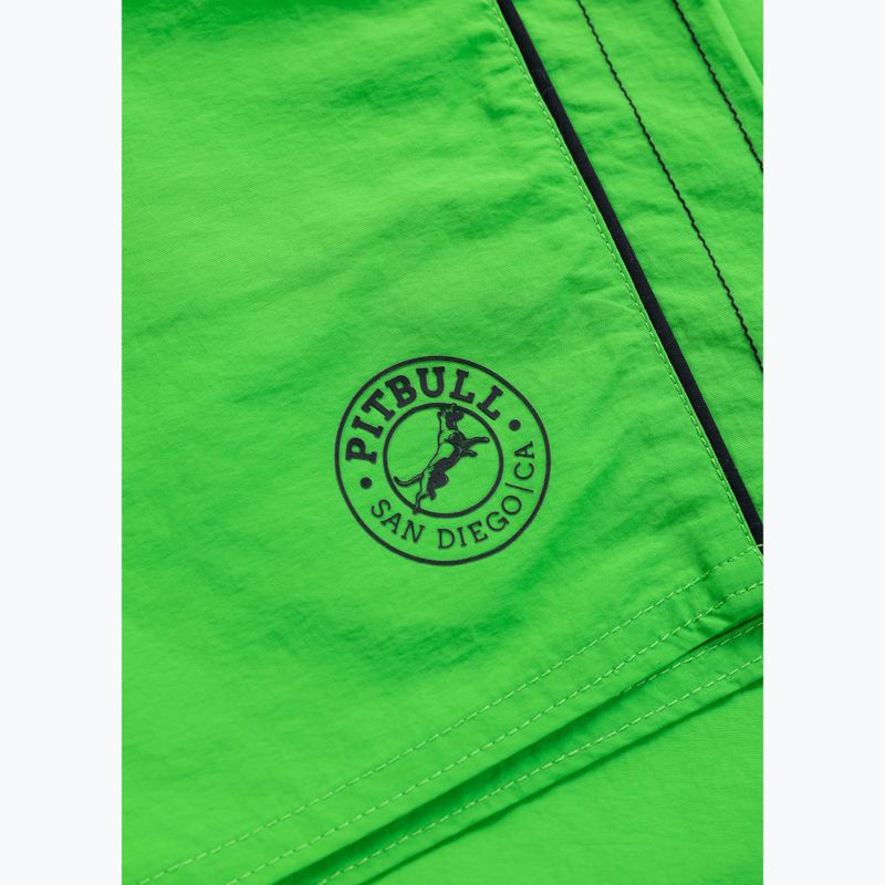 Pánské plavecké šortky Pitbull Crownhill fluo green 7