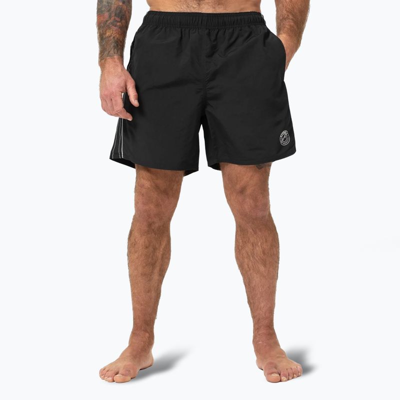 Pánské plavecké šortky Pitbull Crownhill black