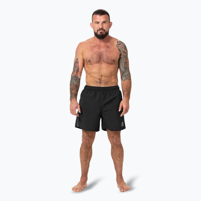 Pánské plavecké šortky Pitbull Crownhill black 2