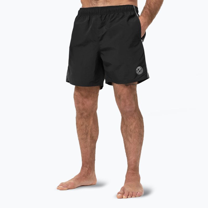 Pánské plavecké šortky Pitbull Crownhill black 4