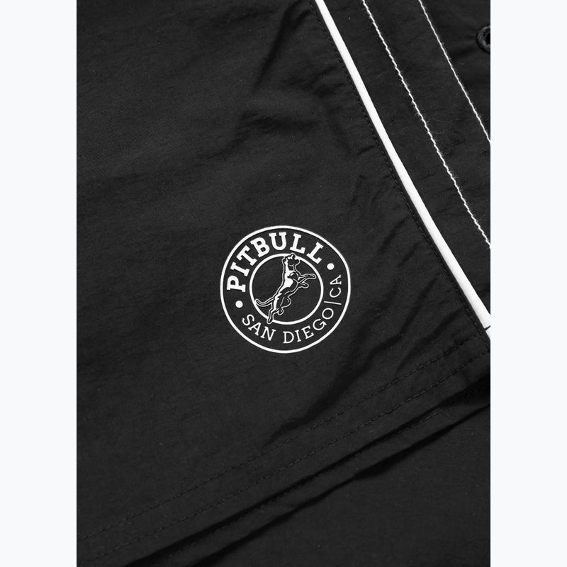 Pánské plavecké šortky Pitbull Crownhill black 6
