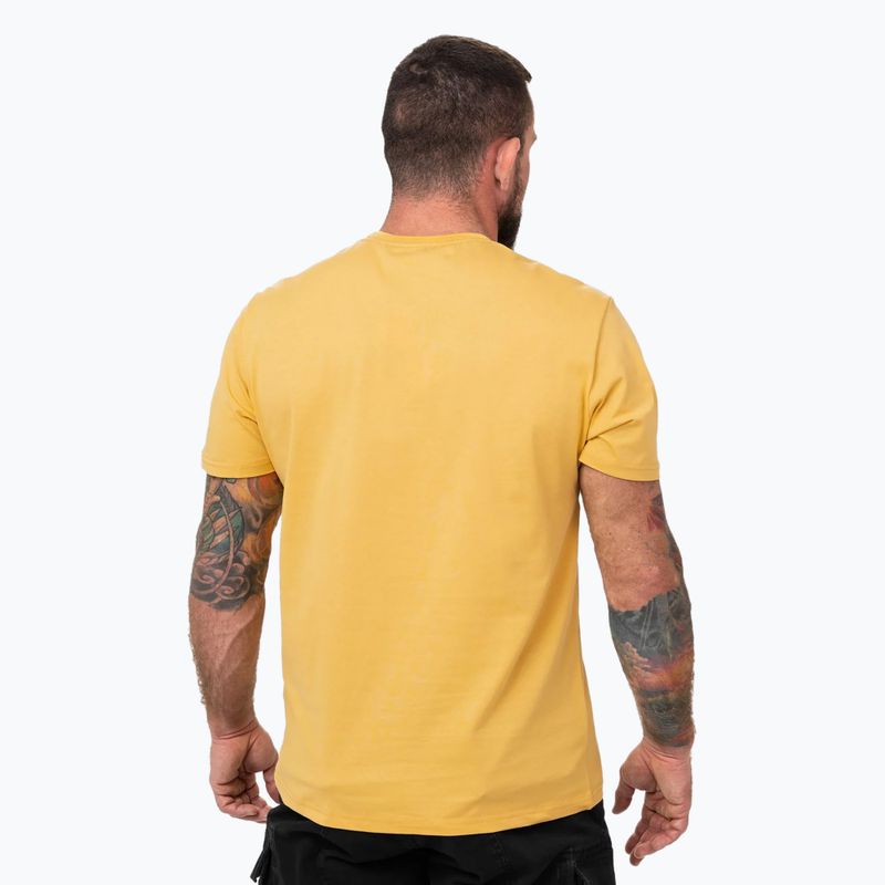 Pánské tričko Pitbull San Diego Ins. pale yellow 3