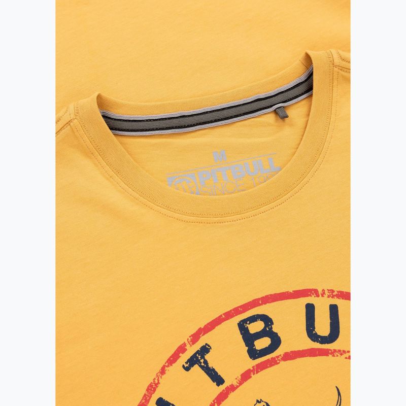 Pánské tričko Pitbull San Diego Ins. pale yellow 6