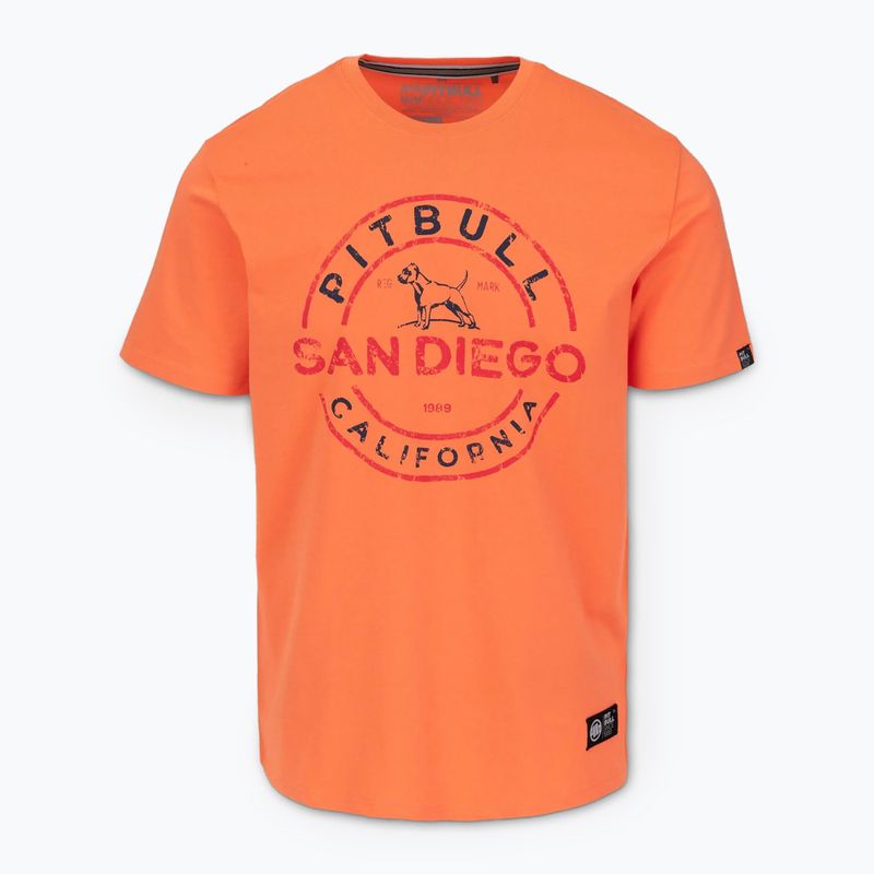 Pánské tričko Pitbull San Diego Ins. fluo orange 4
