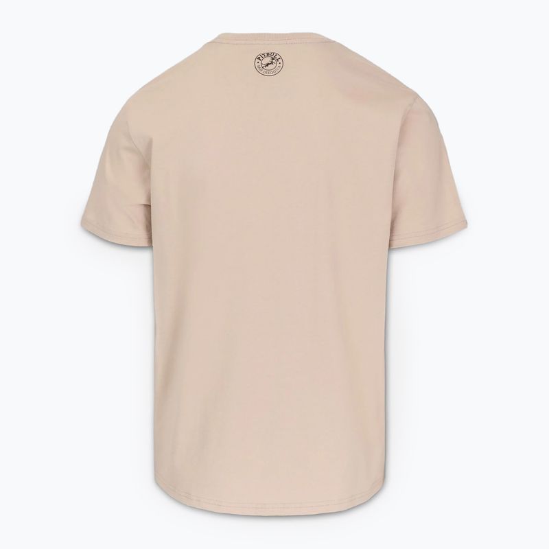 Pánské tričko Pitbull San Diego CA ultra light sand 5