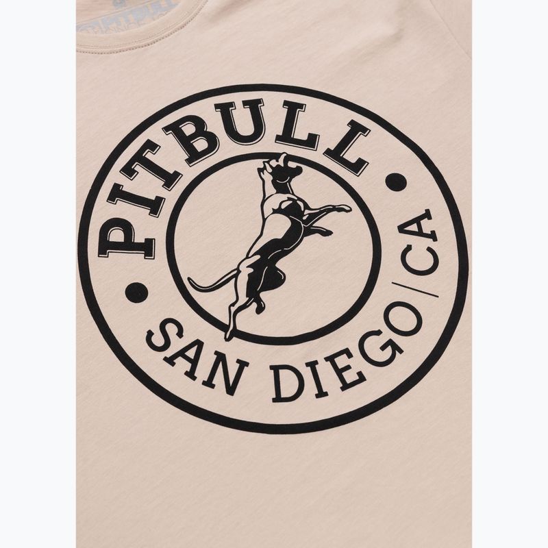 Pánské tričko Pitbull San Diego CA ultra light sand 7