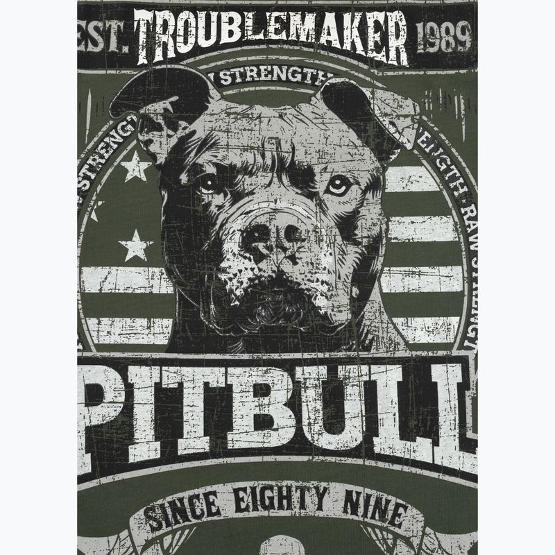 Pánské tričko Pitbull Troublemarker old green 5