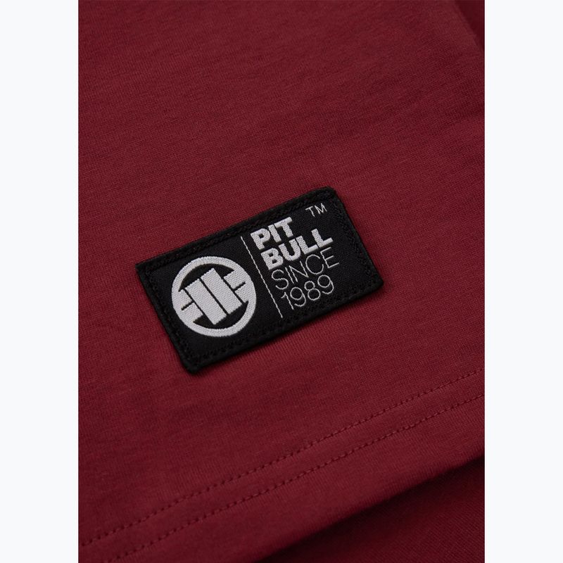 Pánské tričko Pitbull Shot For Shot burgundy 8