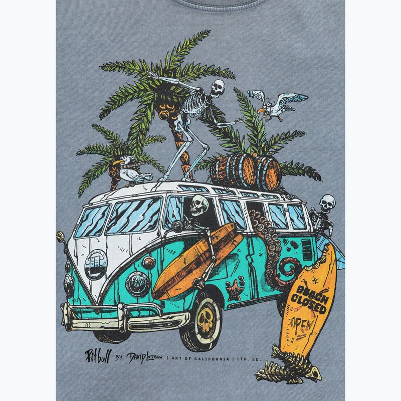 Pánské tričko Pitbull Open Beach wyshed blue 8