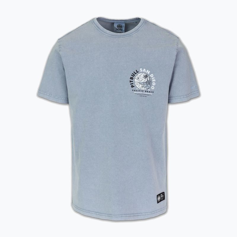Pánské tričko Pitbull Planet Surf wyshed blue 5