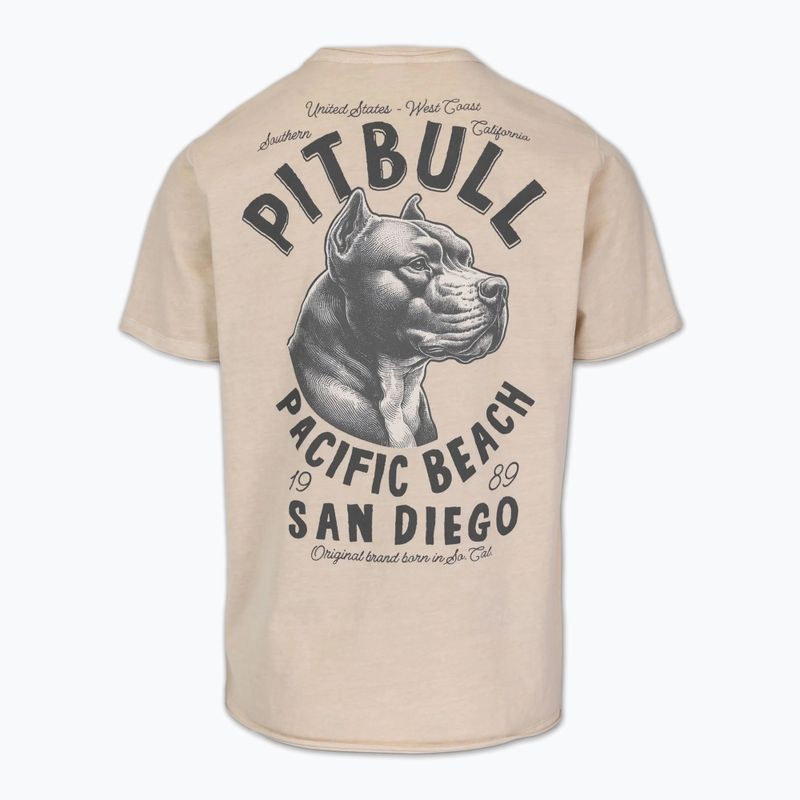 Pánské tričko Pitbull Pacific Ultra Light sand 5